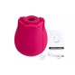 Rose Shape Vagina Sucking Vibrator Oral Nipple Sucker